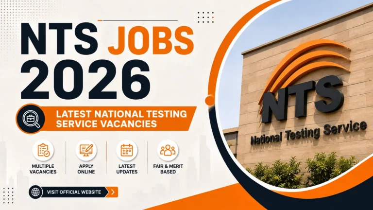 NTS Jobs 2026: Latest National Testing Service Vacancies
