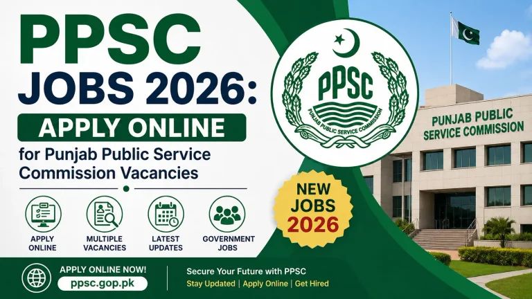 PPSC Jobs 2026 Apply Online for Punjab Public Service Commission Vacancies