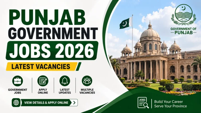 Punjab Government Jobs 2026 Latest Vacancies