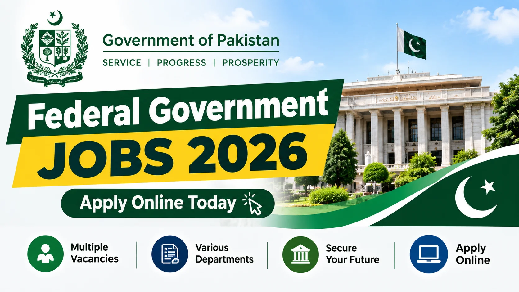 Federal Government Jobs 2026 – Apply Online Today