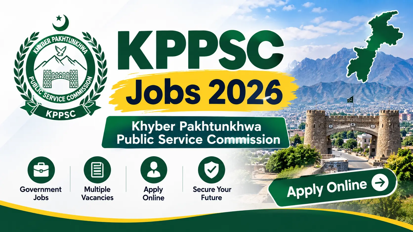 KPPSC Jobs 2026 – Khyber Pakhtunkhwa Public Service Commission