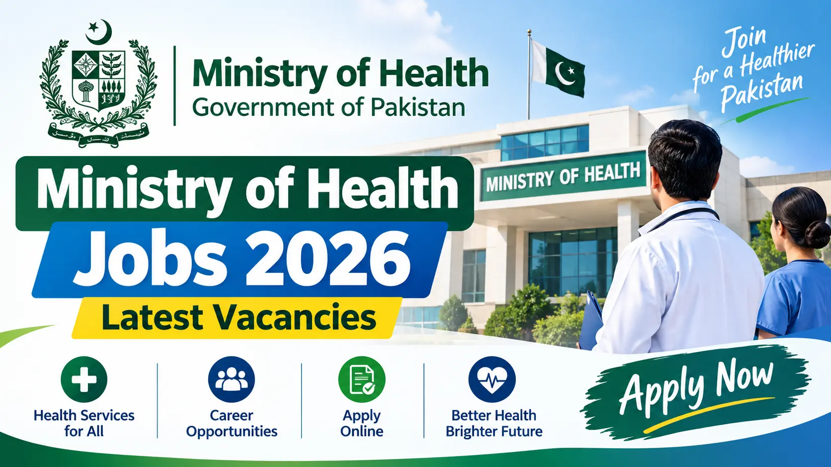Ministry of Health Jobs 2026 – Latest Vacancies