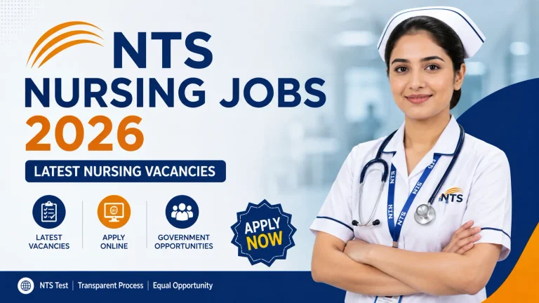 NTS Nursing Jobs 2026 – Latest Nursing Vacancies