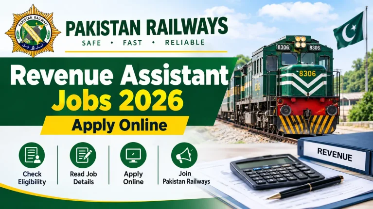Pakistan Railways Revenue Assistant Jobs 2026 – Apply Online