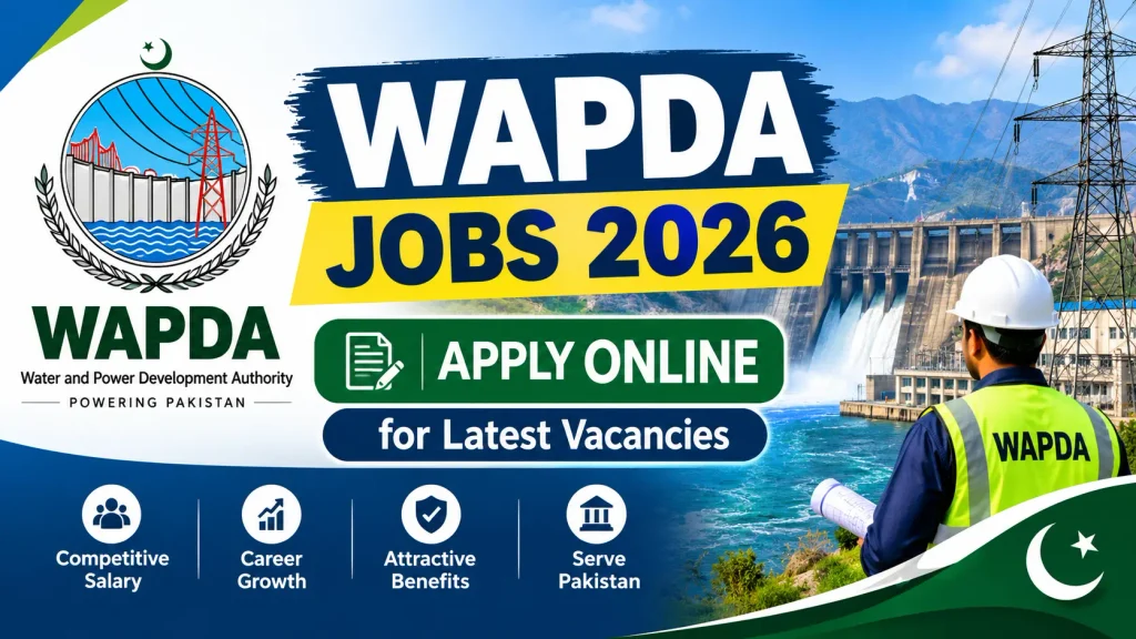 WAPDA Jobs 2026 – Apply Online for Latest Vacancies