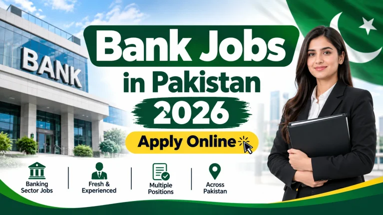 Bank Jobs in Pakistan 2026 – Apply Online