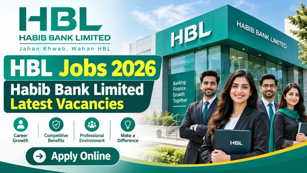 HBL Jobs 2026 – Habib Bank Limited Latest Vacancies