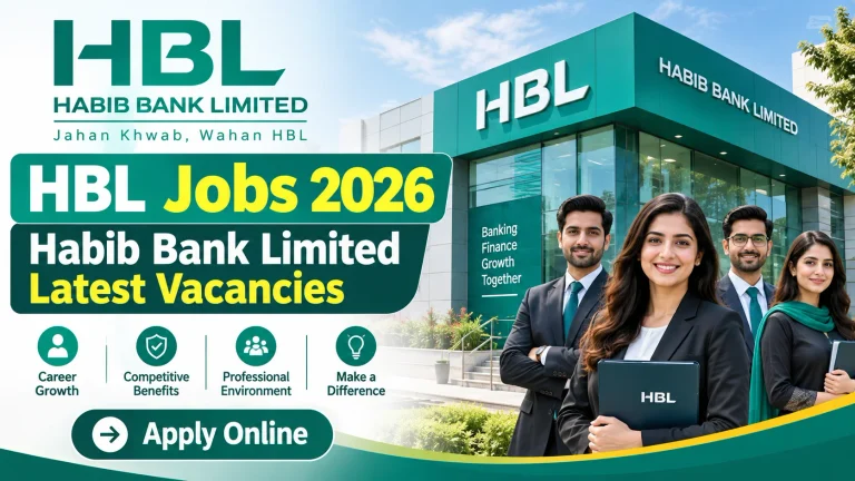 HBL Jobs 2026 – Habib Bank Limited Latest Vacancies