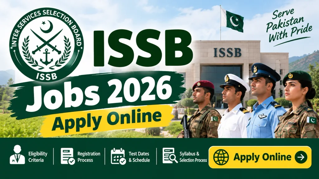 ISSB Jobs 2026 – Apply Online