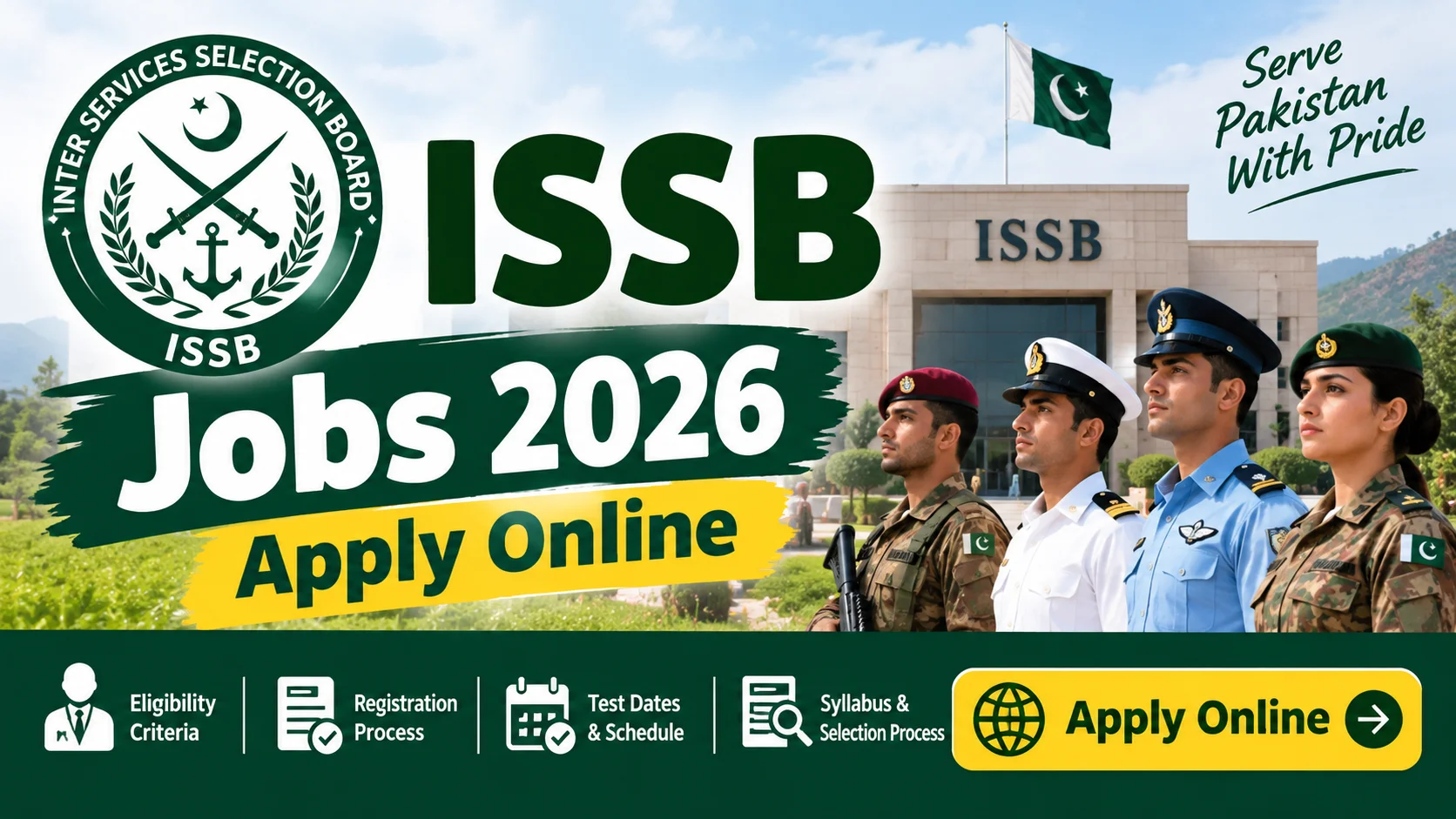 ISSB Jobs 2026 – Apply Online