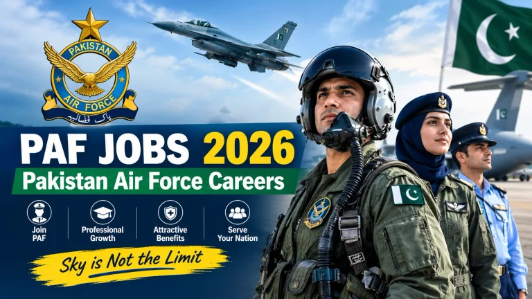 PAF Jobs 2026 – Pakistan Air Force Careers