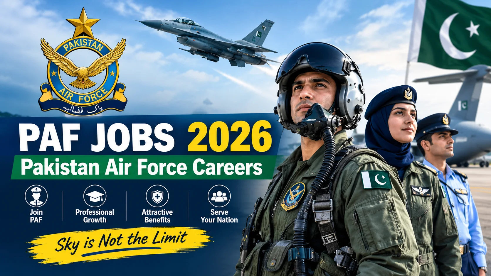 PAF Jobs 2026 – Pakistan Air Force Careers