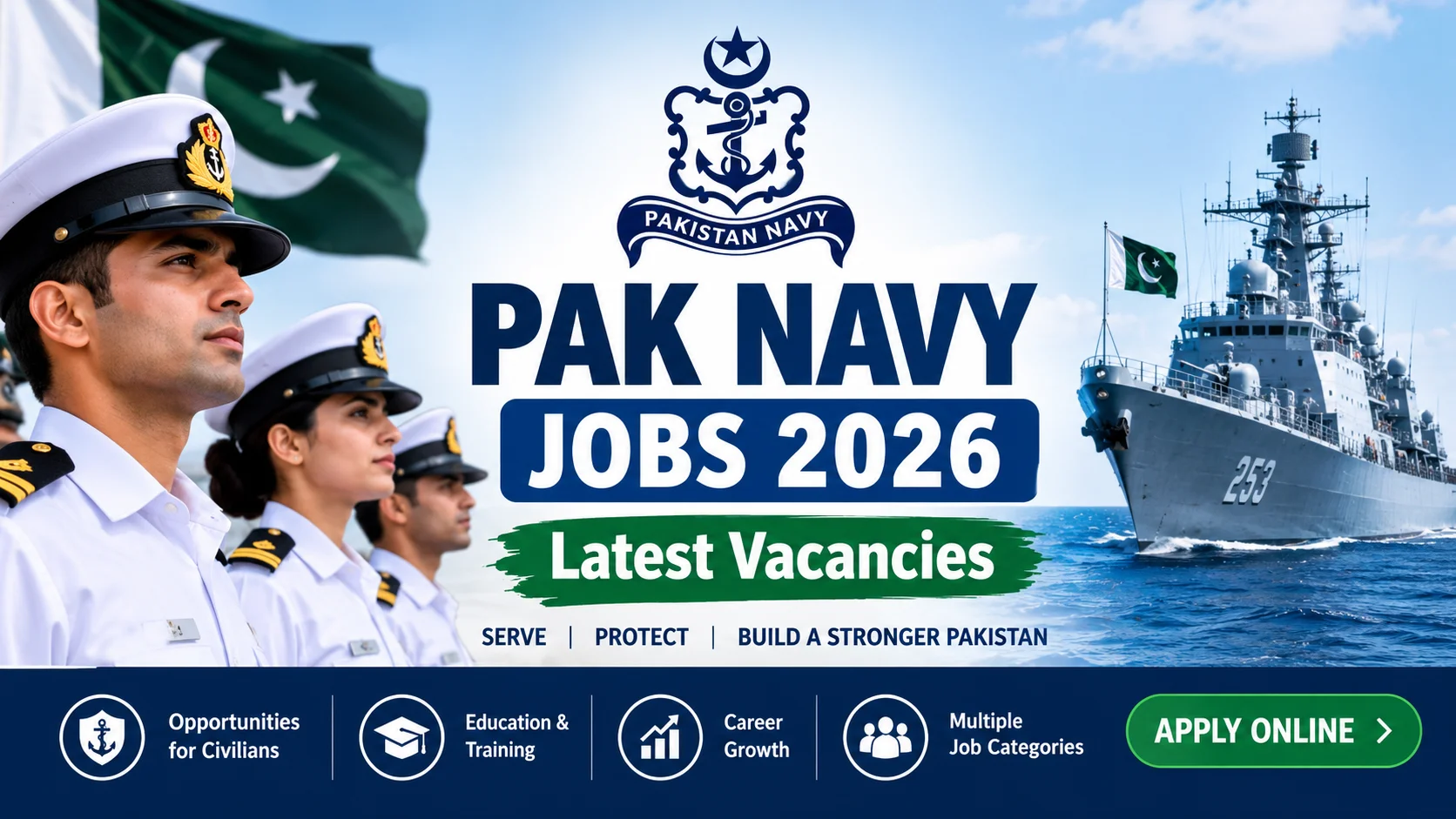 Pak Navy Jobs 2026 – Latest Vacancies