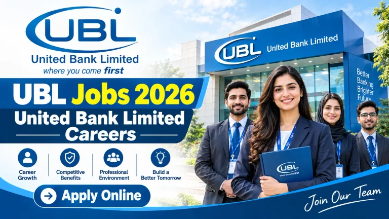 UBL Jobs 2026 – United Bank Limited Careers